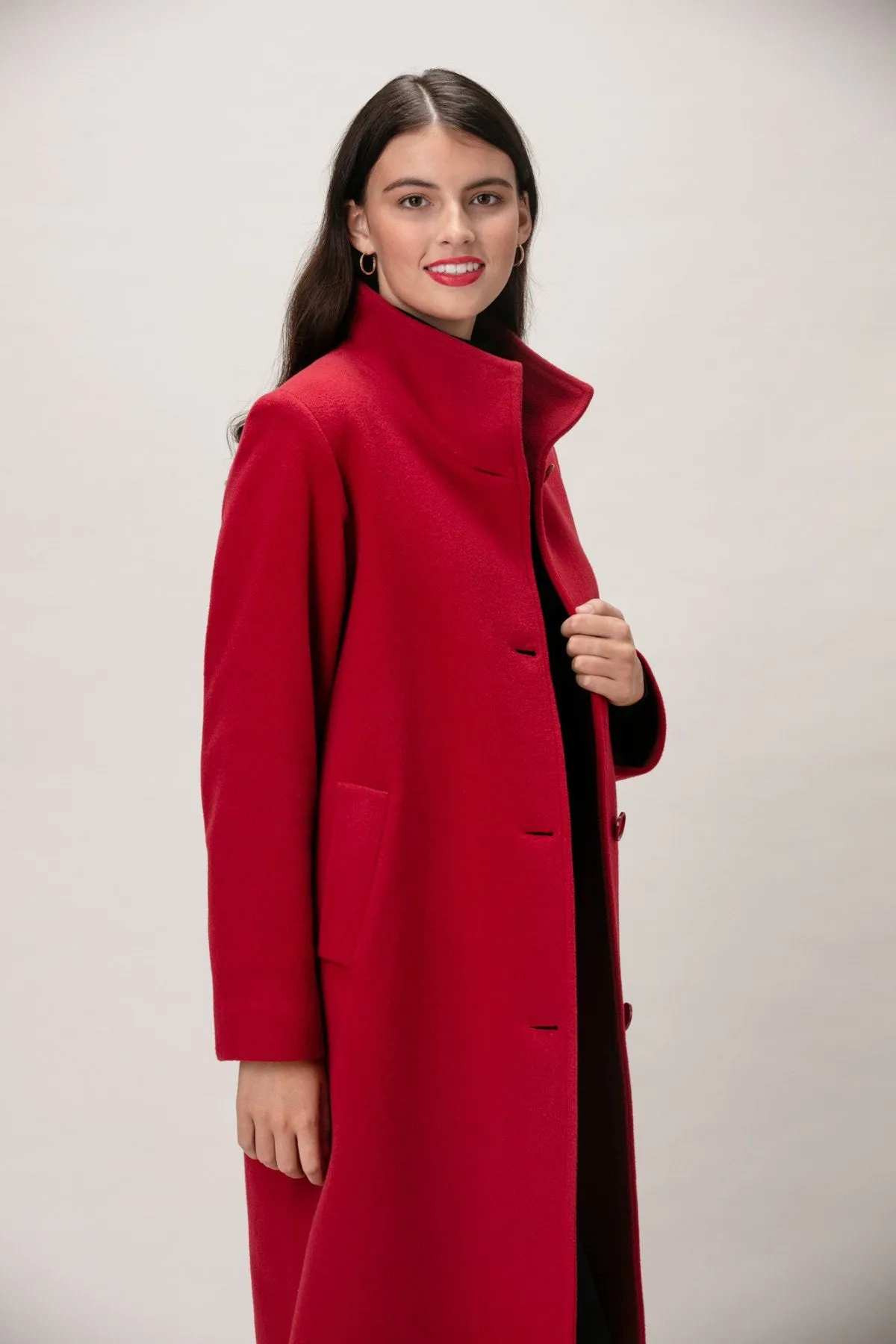 TATI Wool & Cashmere Long Coat 1957