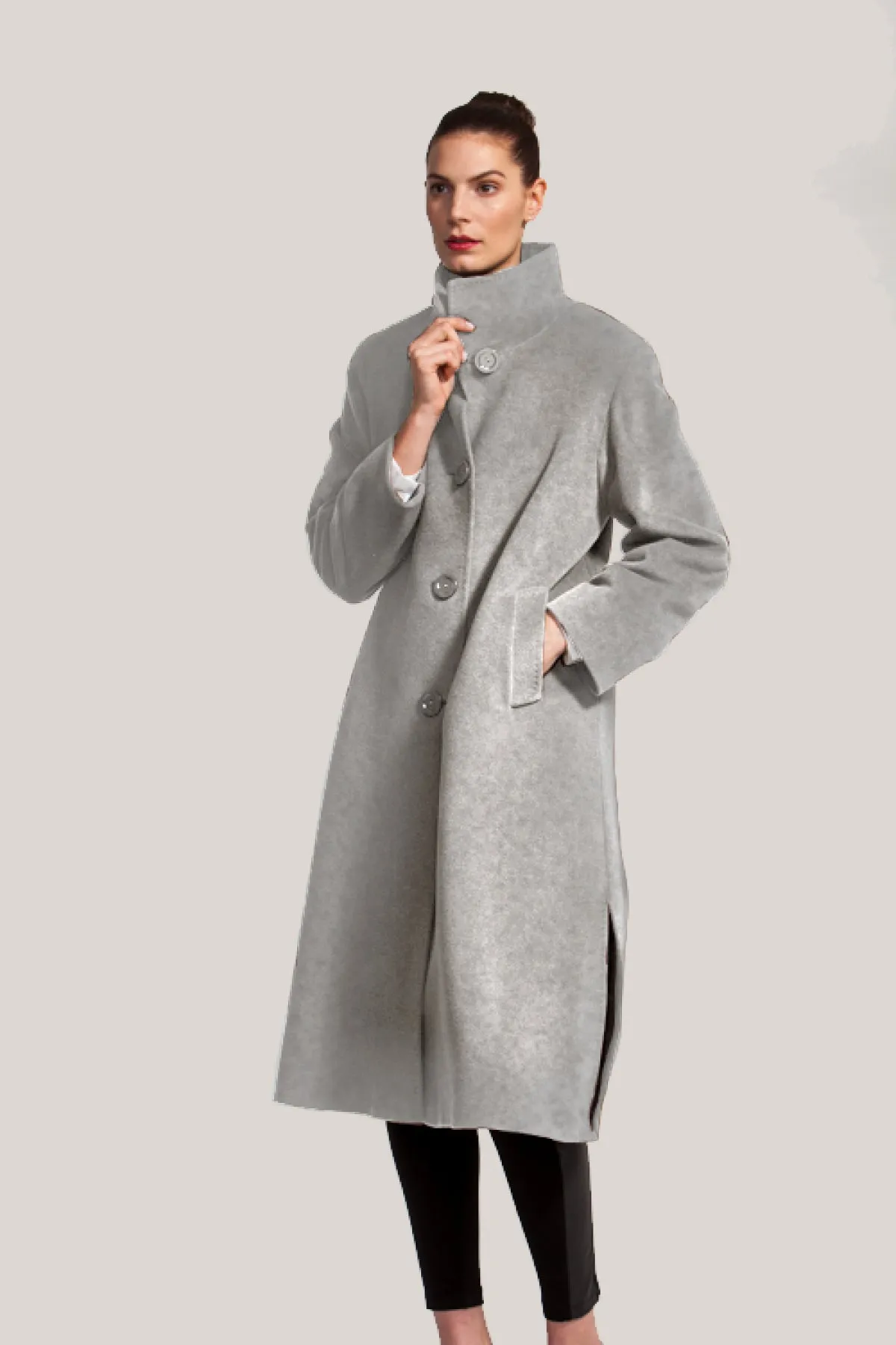 TATI Wool & Cashmere Long Coat 1957