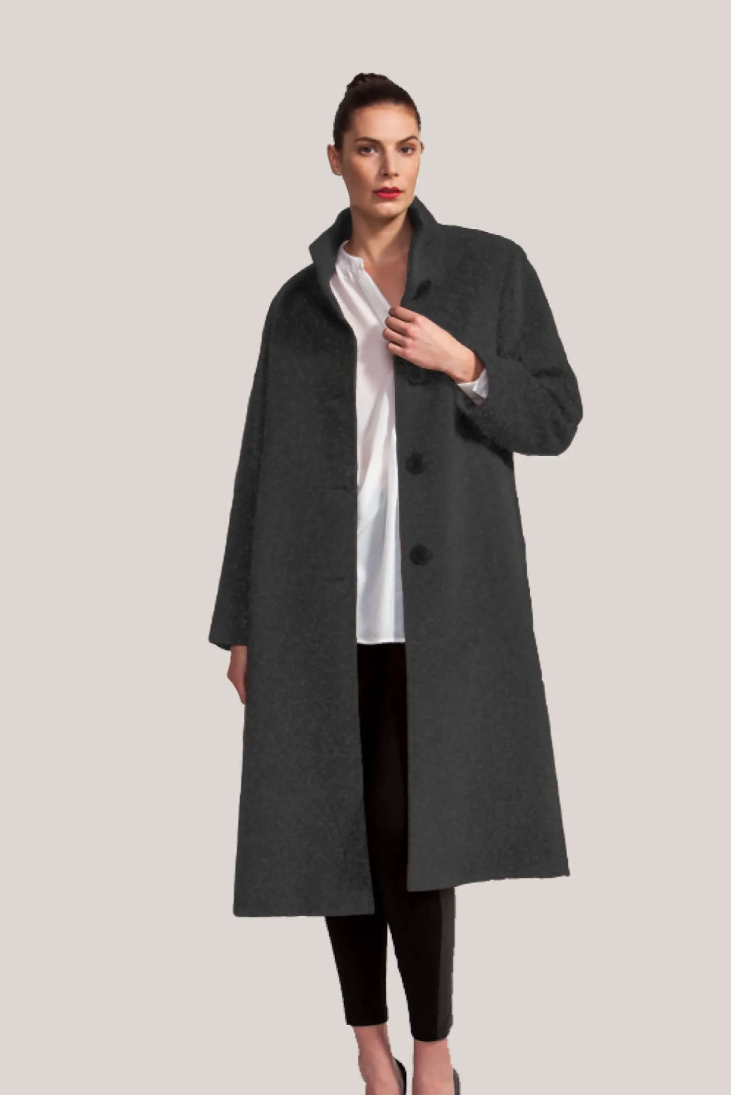 TATI Wool & Cashmere Long Coat 1957