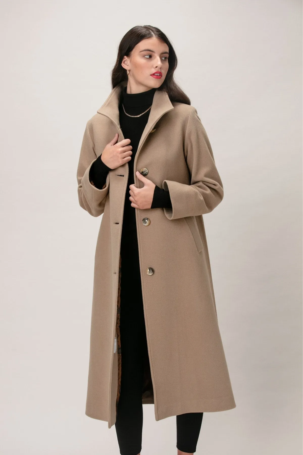 TATI Wool & Cashmere Long Coat 1957