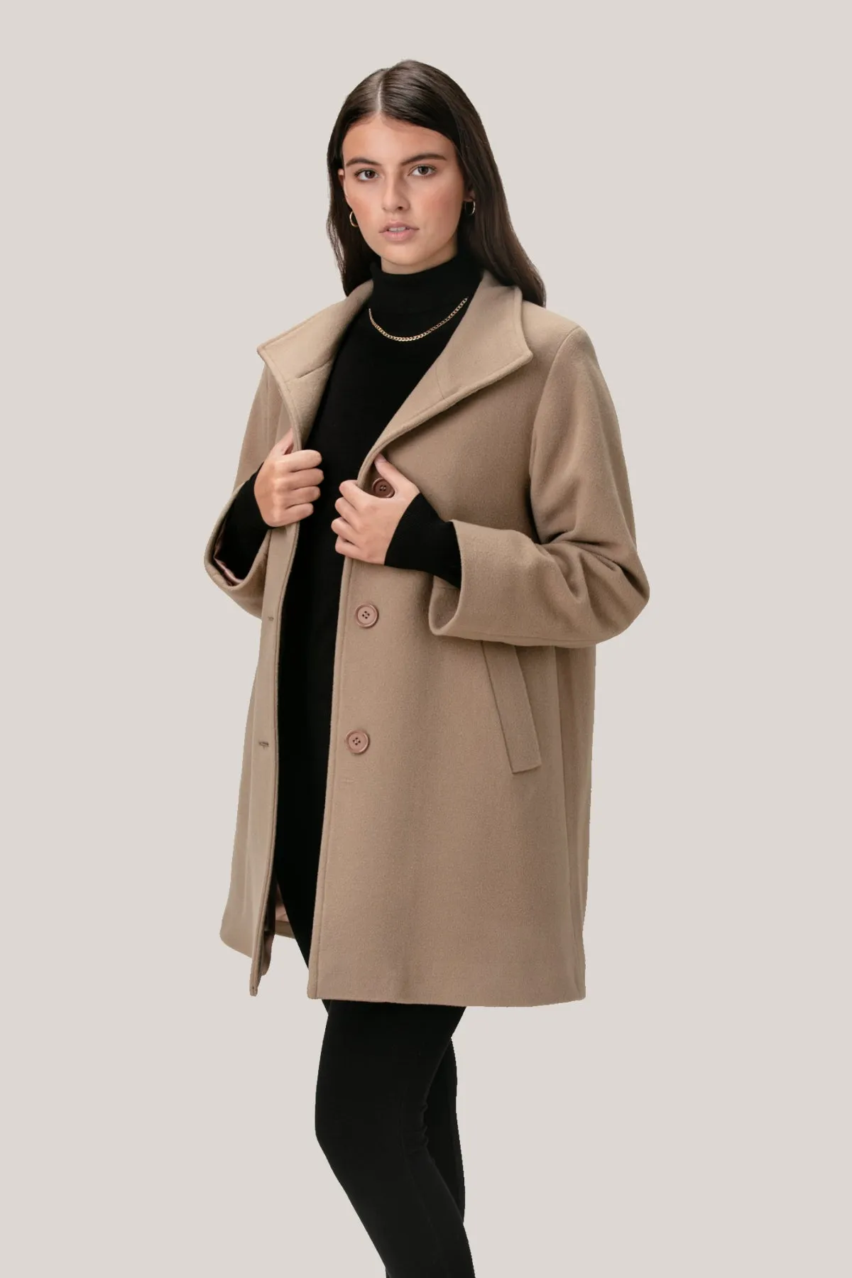 TAYLOR Wool & Cashmere Coat 3957