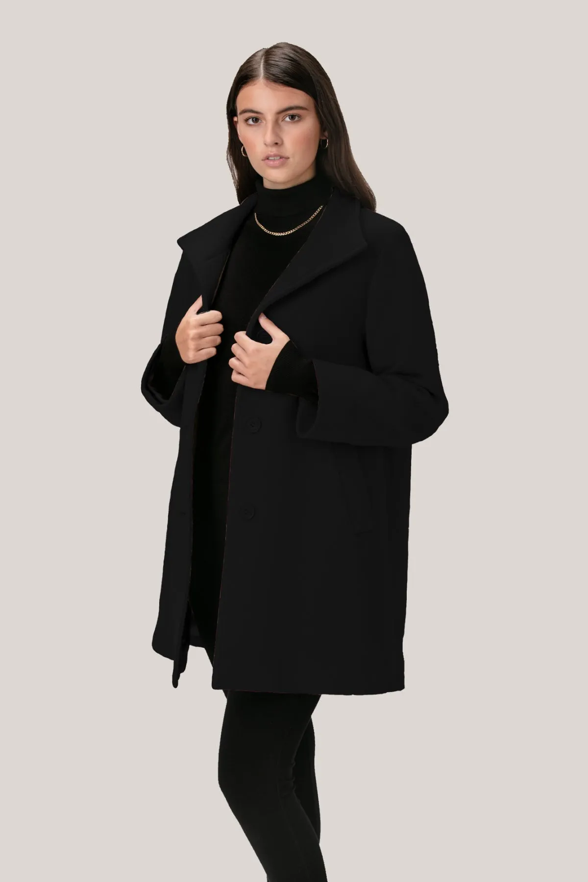 TAYLOR Wool & Cashmere Coat 3957