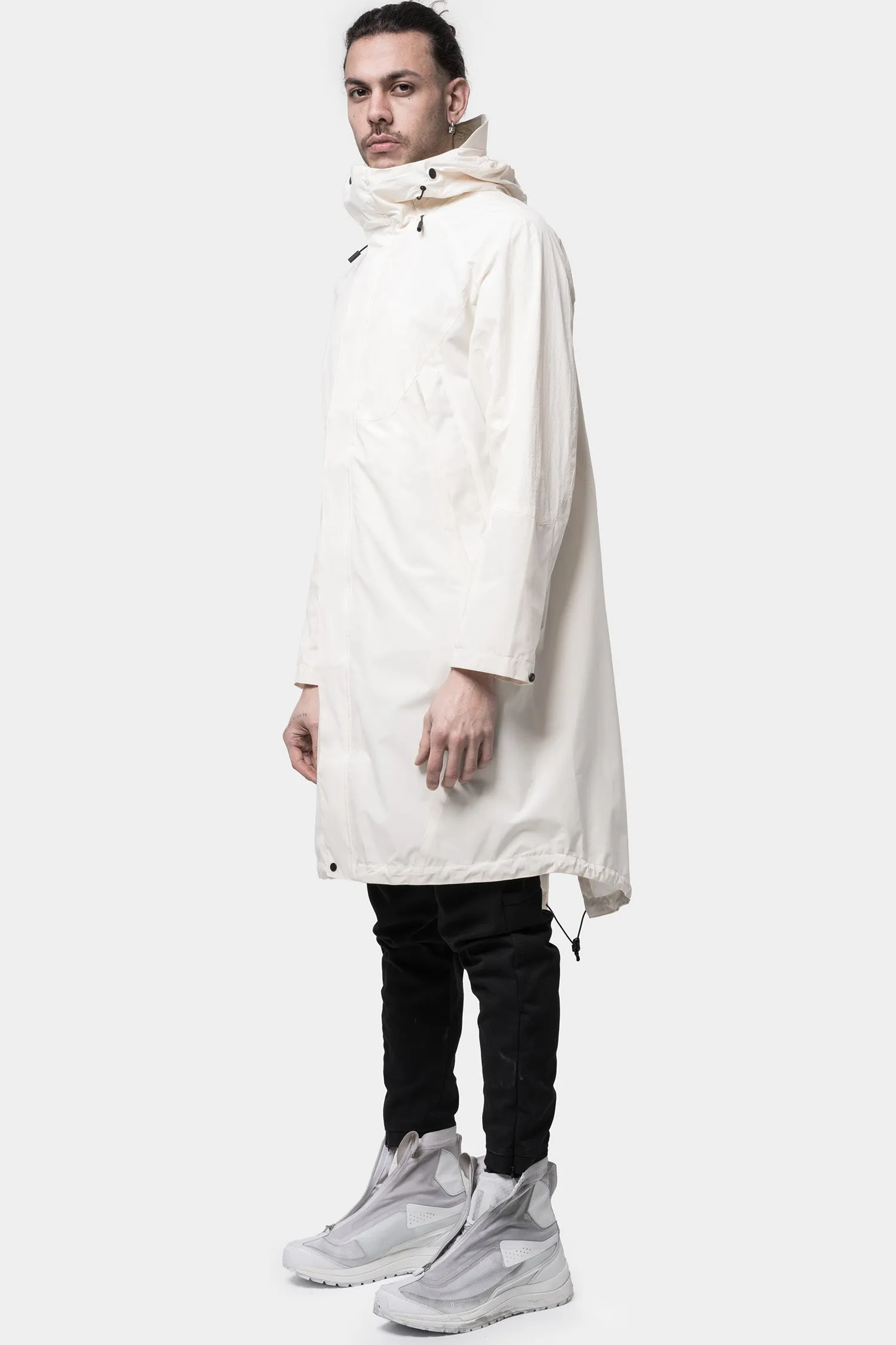 Tech parka, White