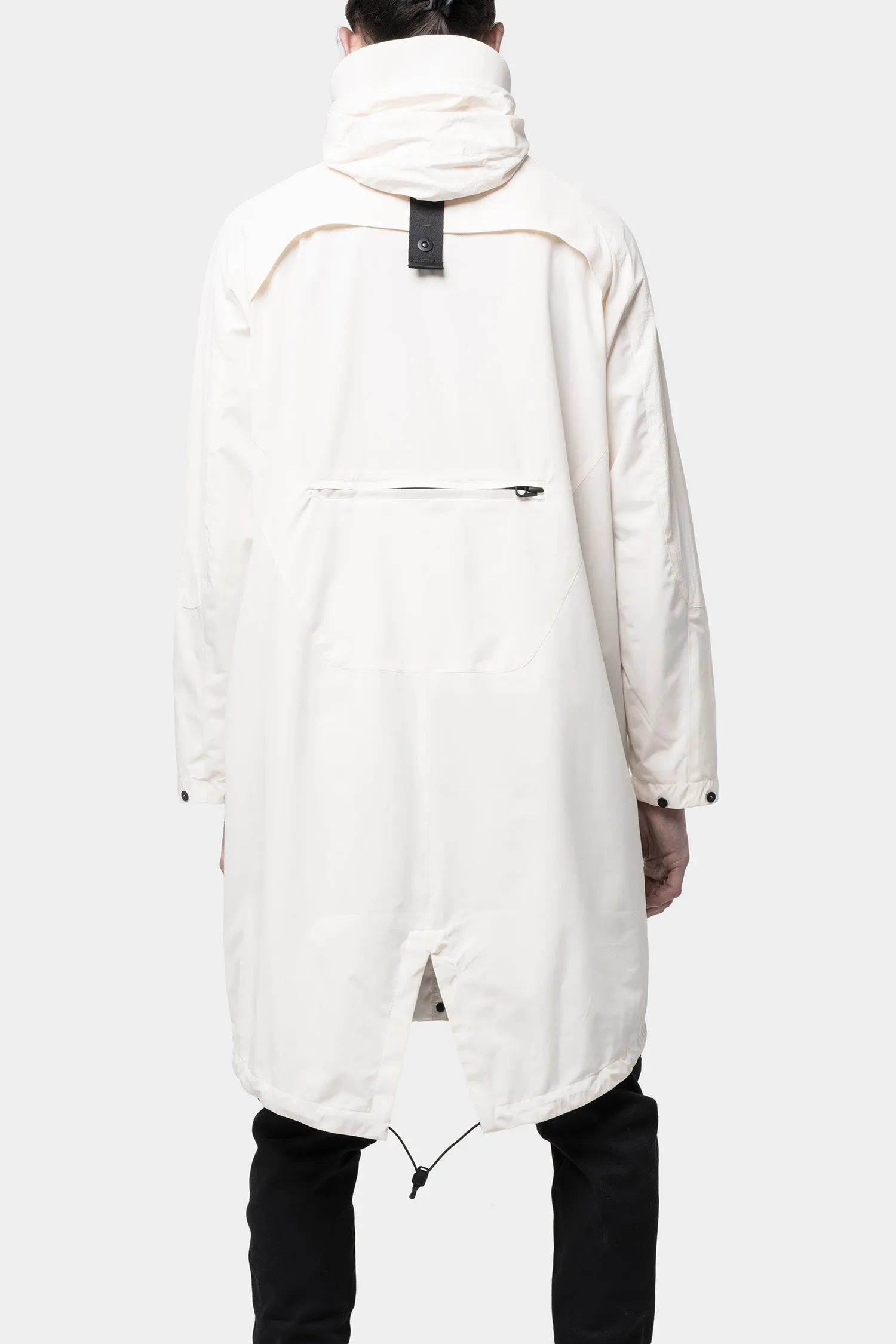 Tech parka, White