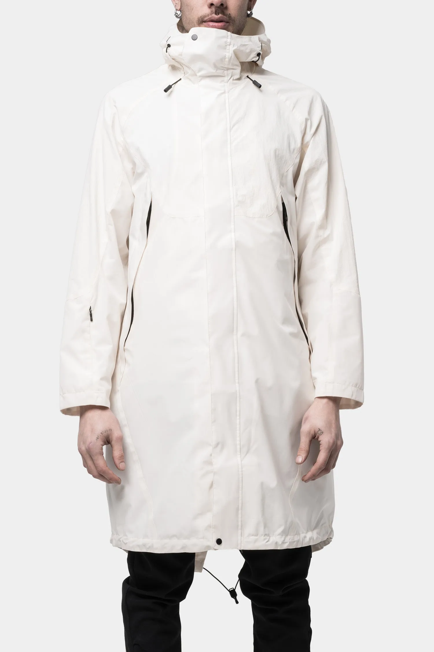 Tech parka, White