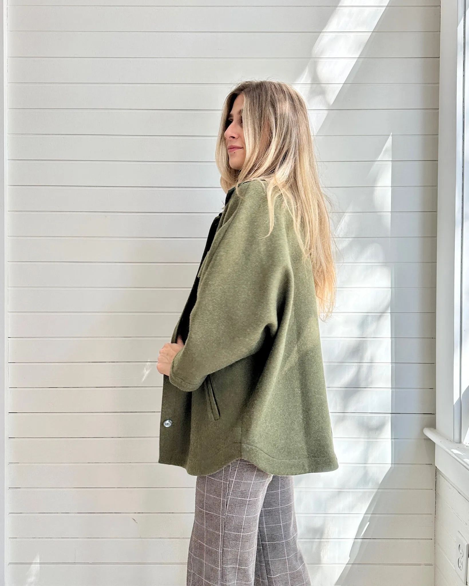 The Leslie Jacket- Olive