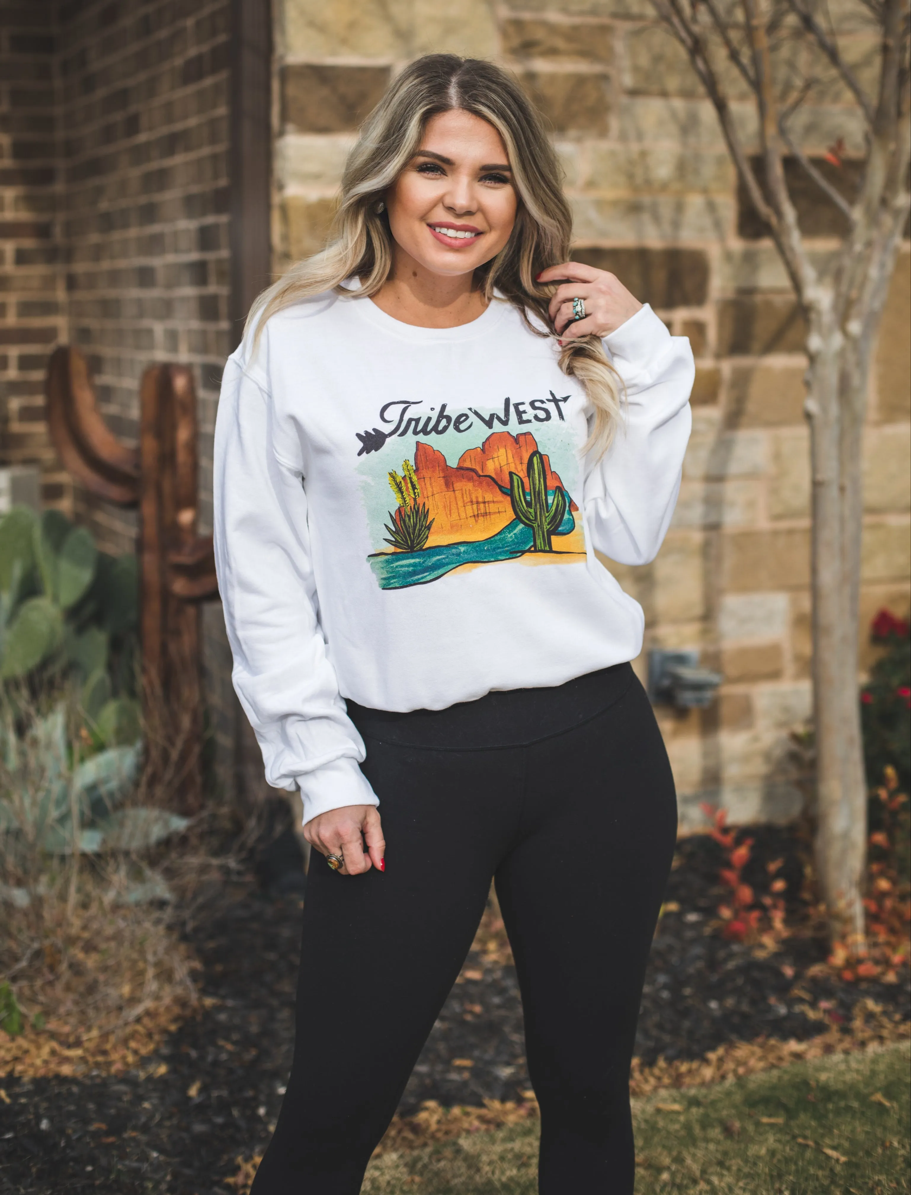 Tribe West Logo Sweatshirt