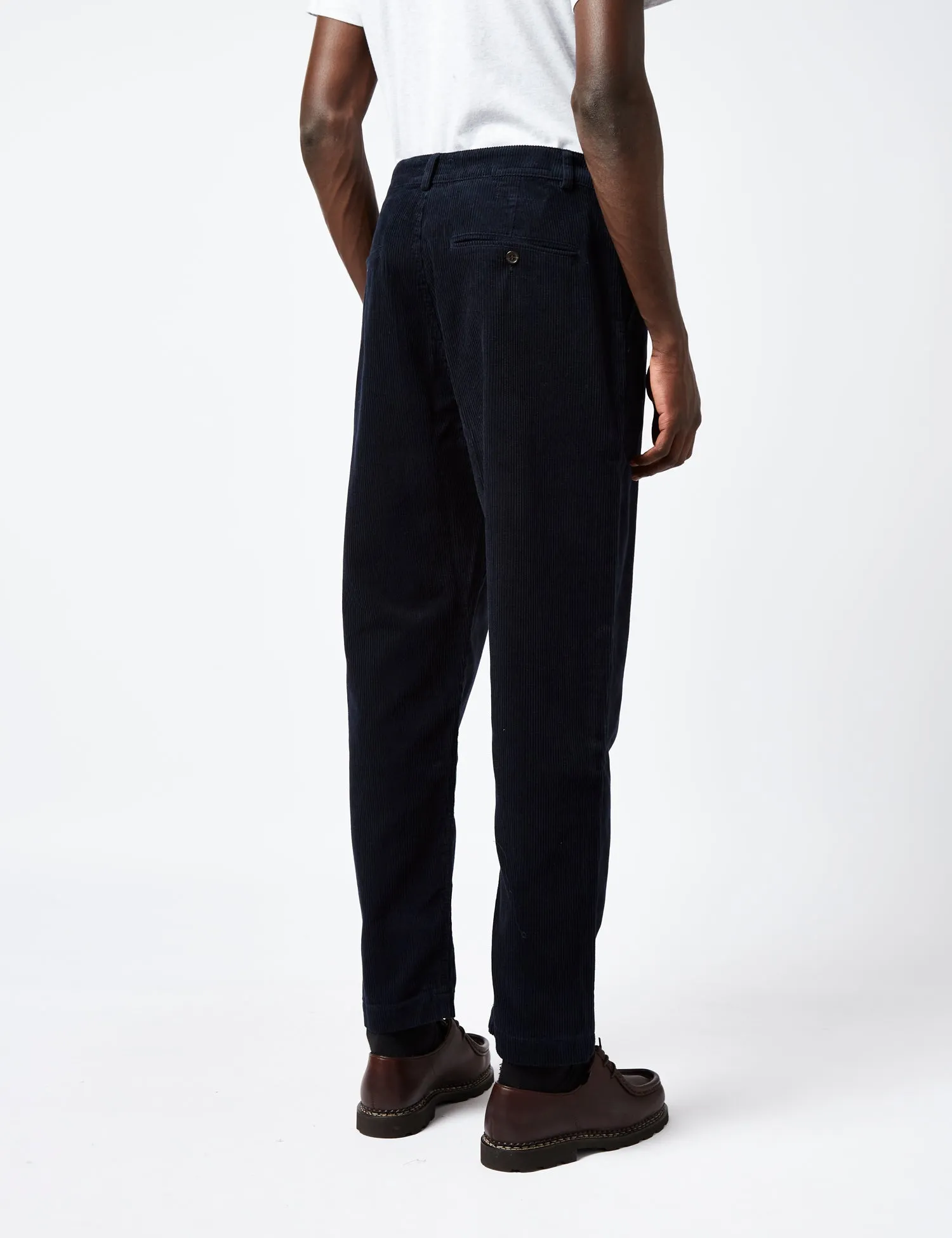 Universal Works Military Chino (Cord) - Navy Blue