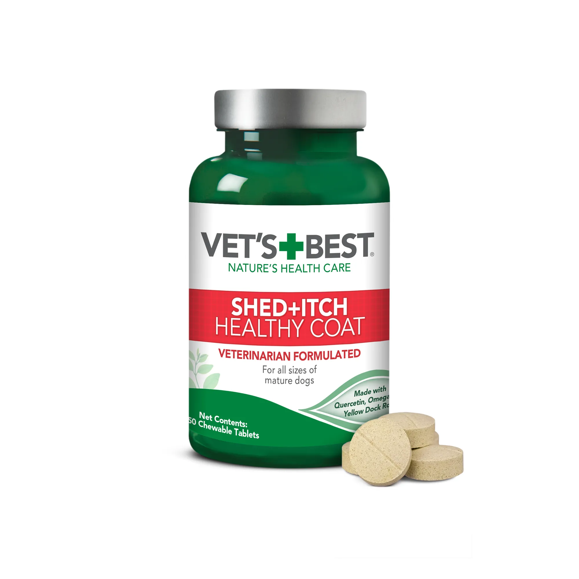 Vet's Best Healthy Coat Shed and Itch 50 Tabs