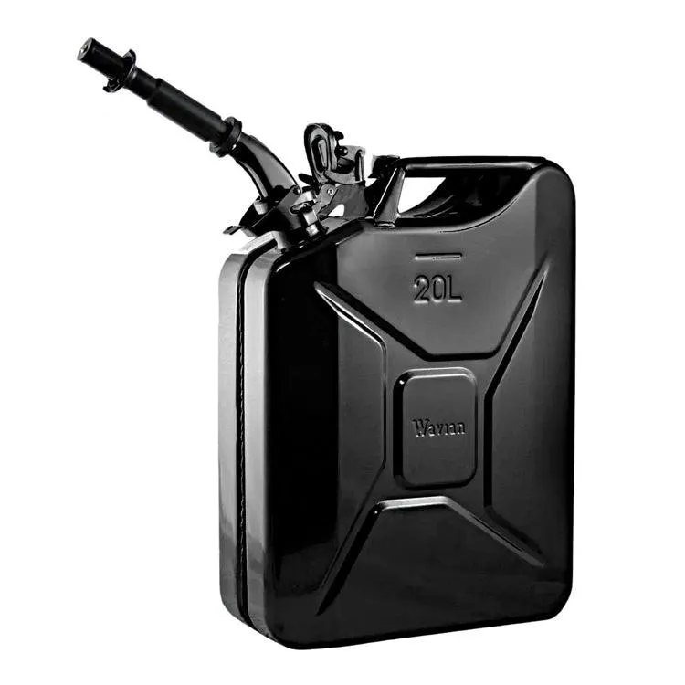 Wavian 5.3Gal (20L) Jerry Fuel Can | Black