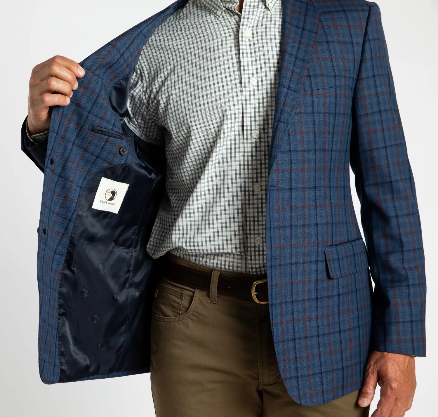 Werner Plaid Sport Coat