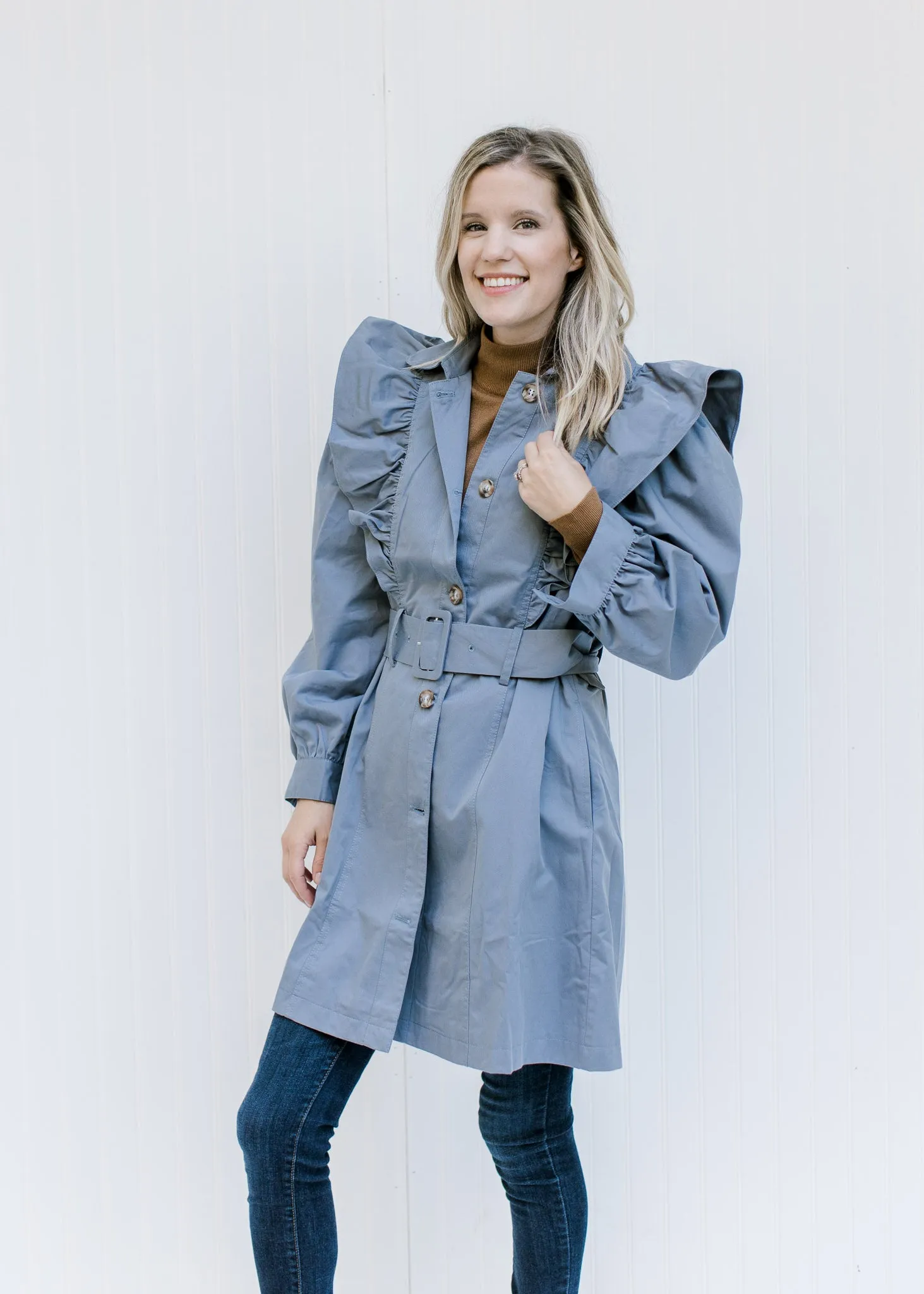 X Darling Blue Coat